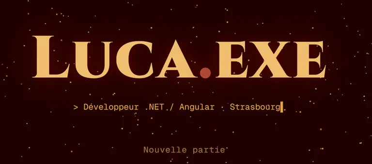 Aperçu du projet : Portfolio RPG